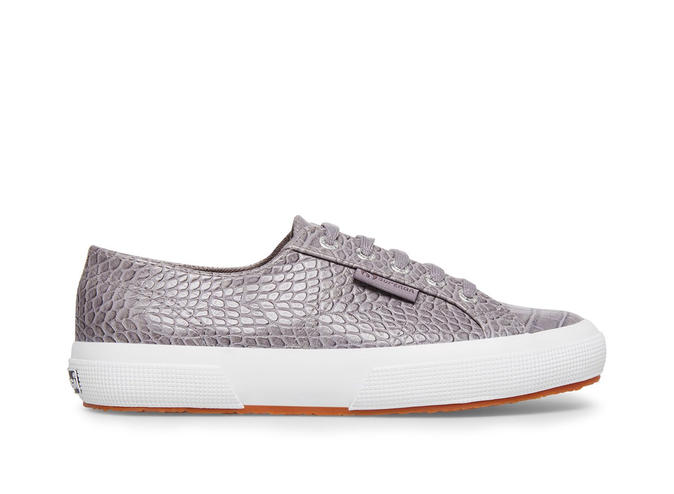 Superga Sneakers Womens - 2750 Syntcrocodilew - Grey - STCVA8490